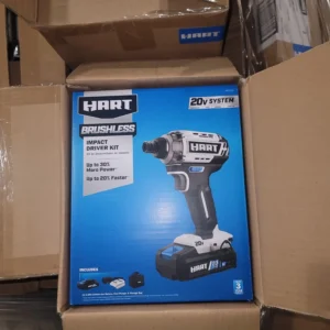 HART Brushless Impact Driver Kit